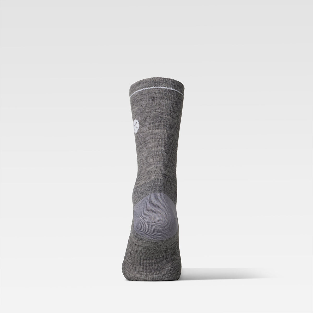 Merino Everyday Ankle Socks Men 2-Pack | Silver Grey / White