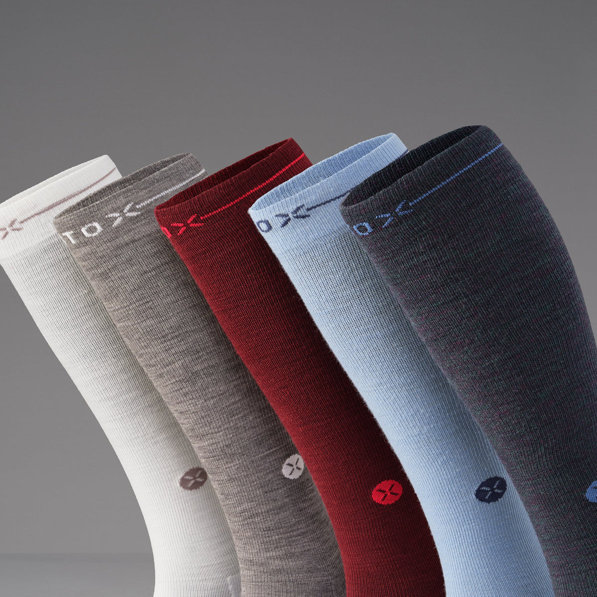 Merino Everyday Socks Women | Bordeaux / Red