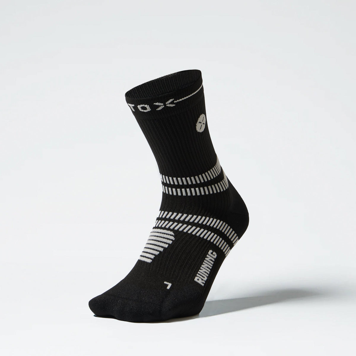 Running Ankle Socks Women 2-Pack | Black / Light Grey