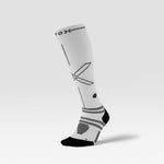 Running Socks Men | White / Black