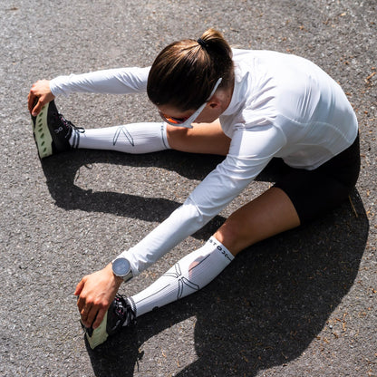 Running Socks Women | White / Black