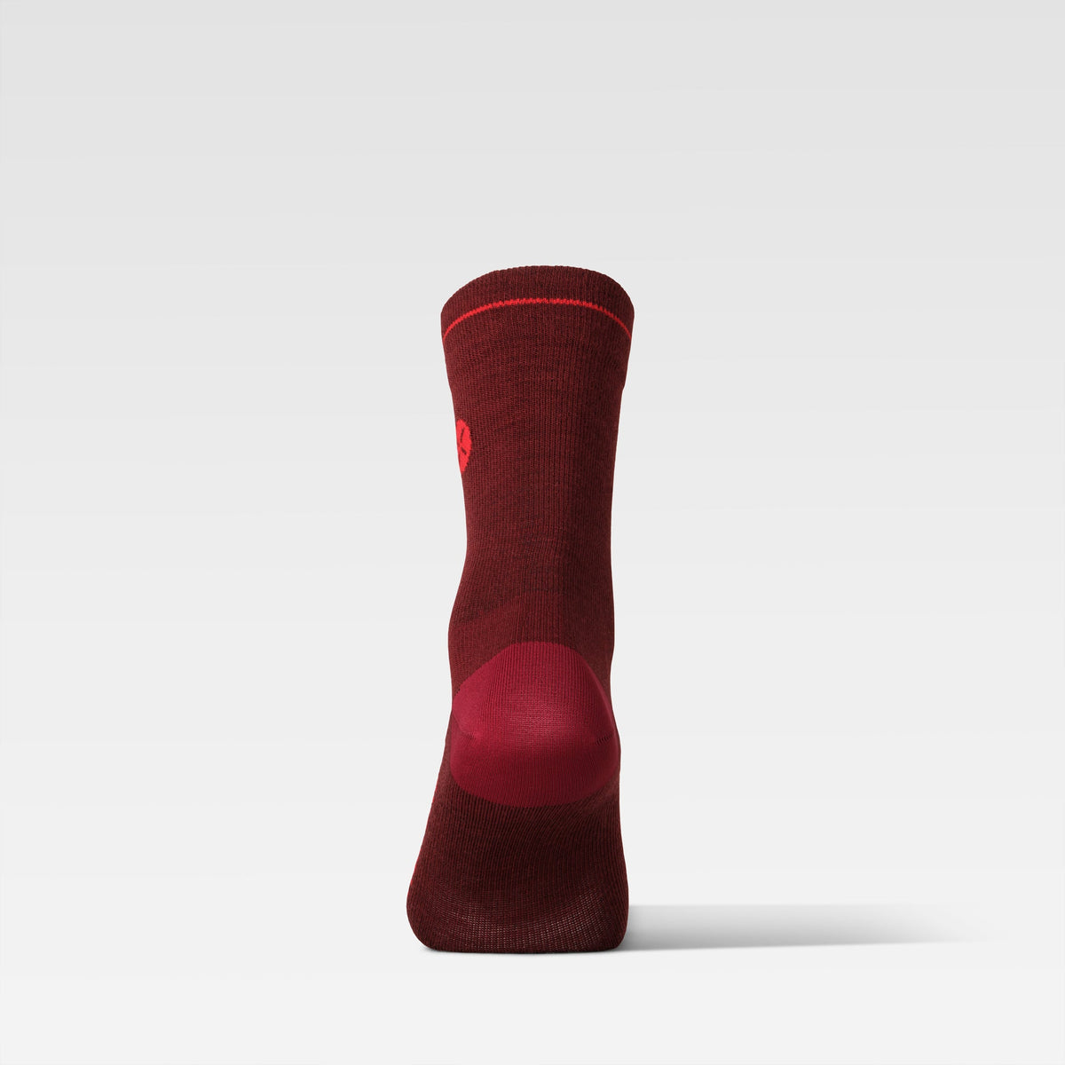 Merino Everyday Ankle Socks Women | Bordeaux / Red