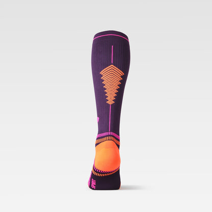 KLABU Running Socks Women | Purple / Orange / Pink