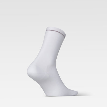 Cotton Everyday Ankle Socks Men 2-Pack | White / Grey