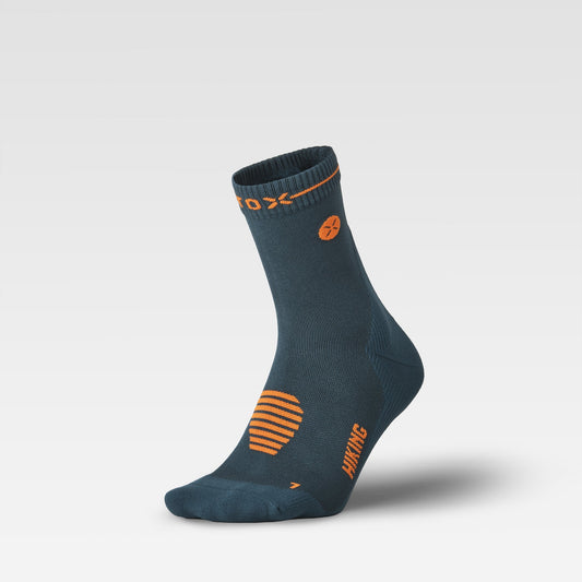 Dryarn® Hiking Ankle Socks Men | Petrol / Orange