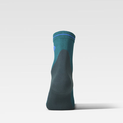 Dryarn® Hiking Ankle Socks Women | Green / Blue