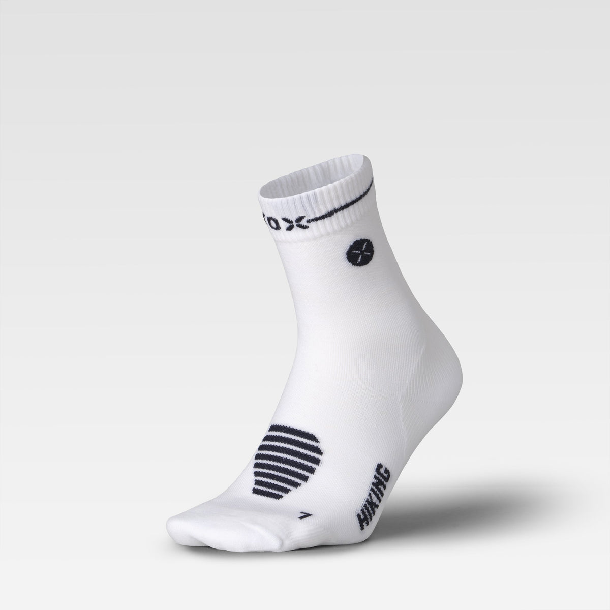 Merino Hiking Ankle Socks Women | White / Navy
