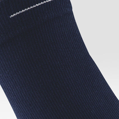 Cotton Everyday Ankle Socks Men 2-Pack | Navy / White