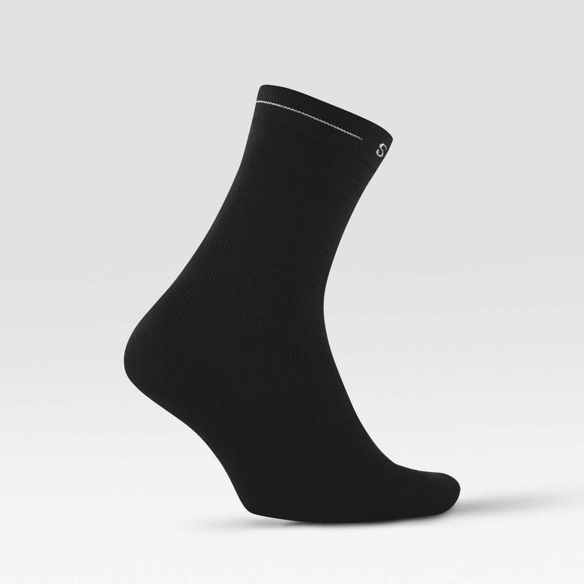 Cotton Everyday Ankle Socks Women 2-Pack | Black / White