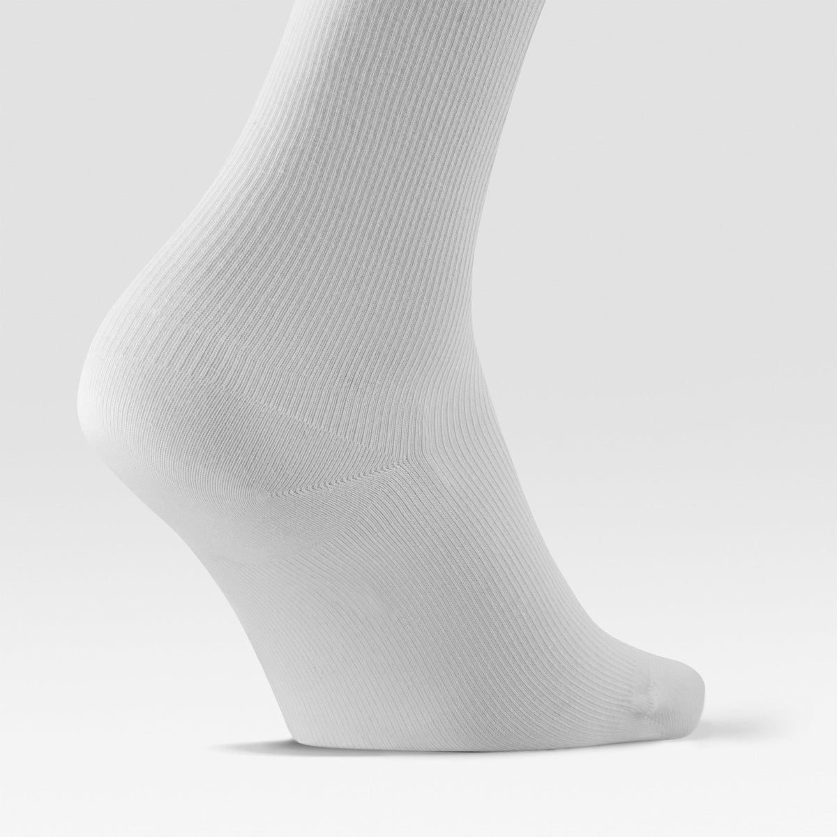 Cotton Everyday Ankle Socks Men 2-Pack | White / Grey
