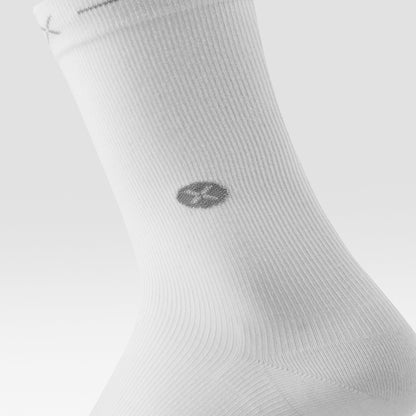 Cotton Everyday Ankle Socks Men 2-Pack | White / Grey