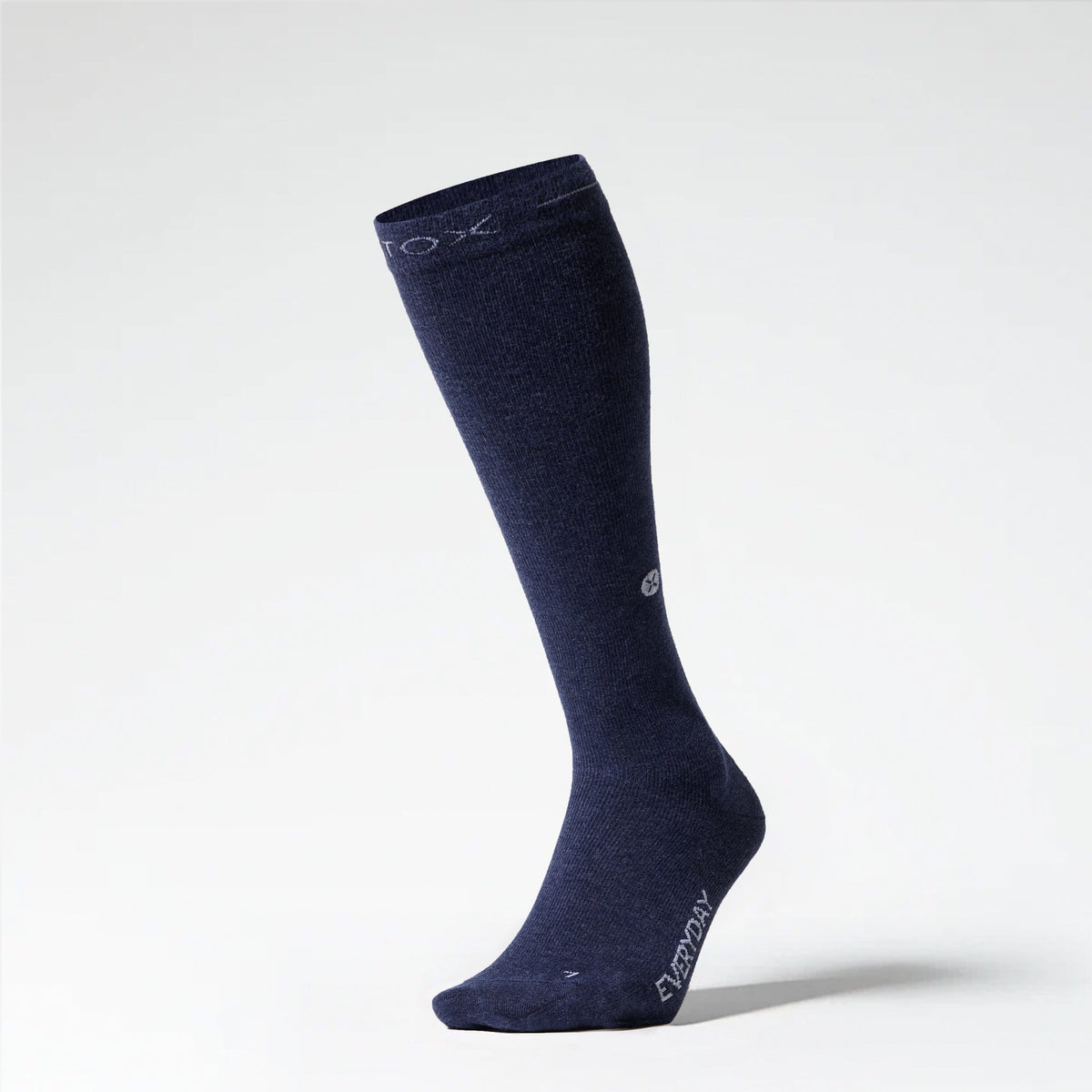 Cotton Everyday Socks Men 2-Pack | Blue / White