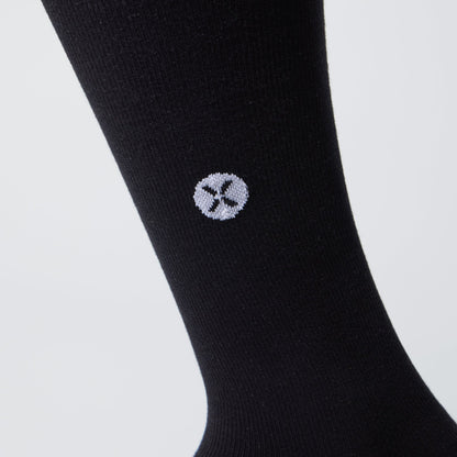Cotton Everyday Socks Women 2-Pack | Black / White
