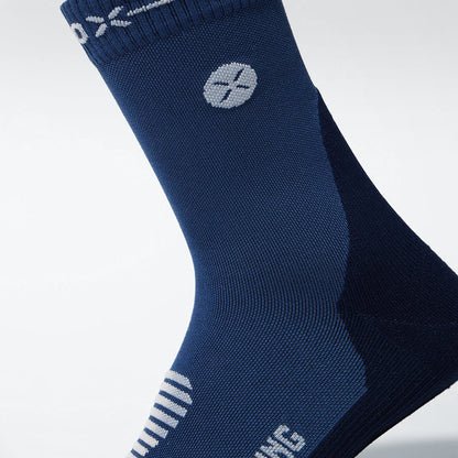 Dryarn® Hiking Ankle Socks Men | Blue / Light Grey