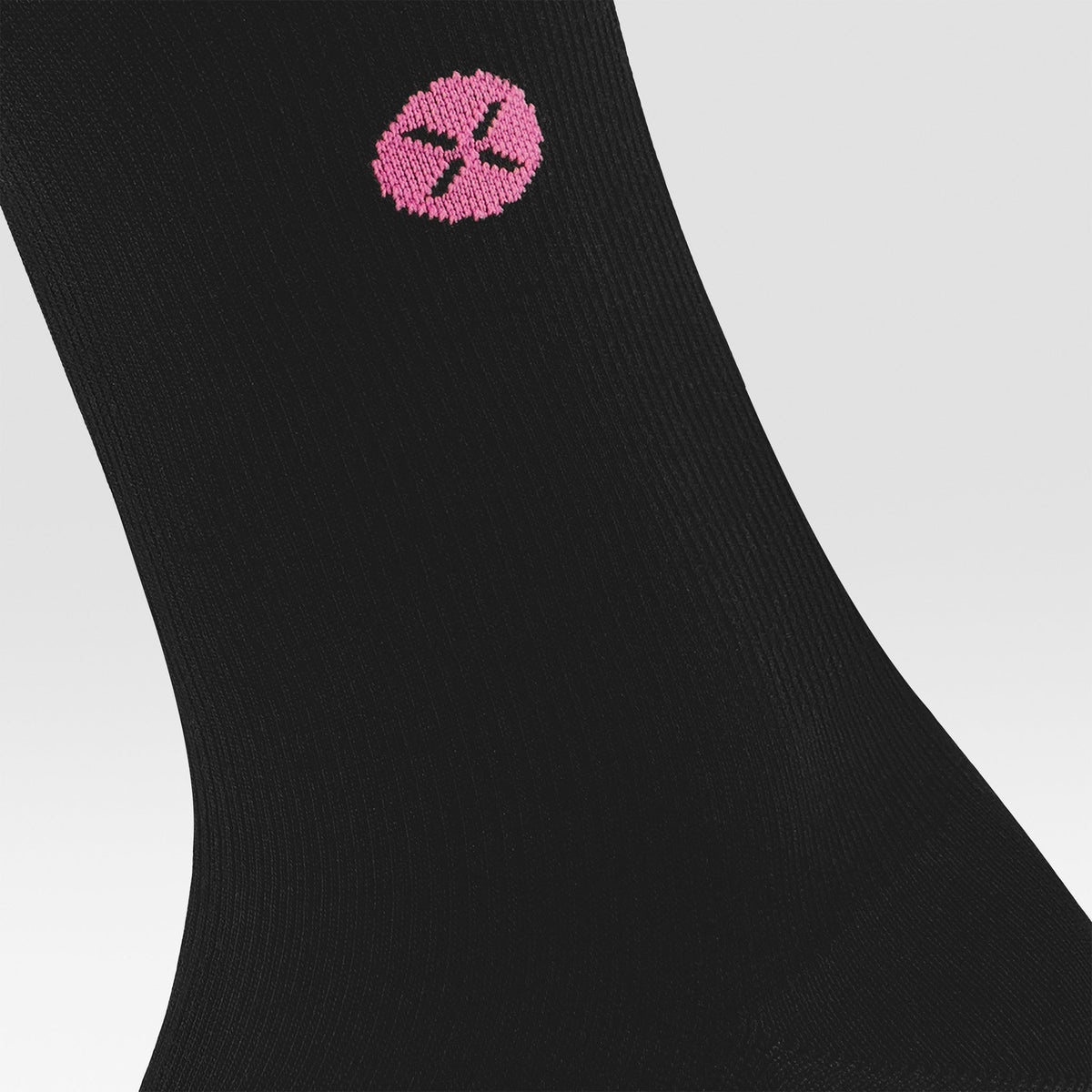 Merino Everyday Socks Women 2-Pack | Black / Fuchsia