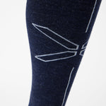 Merino Hiking Socks Women | Blue / Light Grey