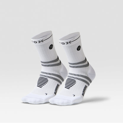 Running Ankle Socks Women 2-Pack | White / Black