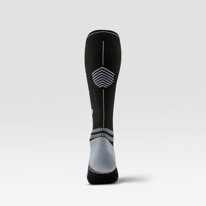 Running Socks Men 2-Pack | Black / Grey