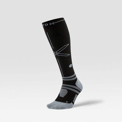 Running Socks Men 2-Pack | Black / Grey