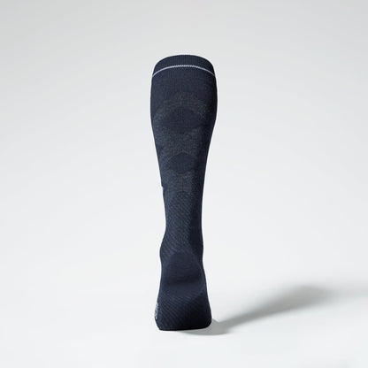 Merino Skiing Socks Women | Navy / White