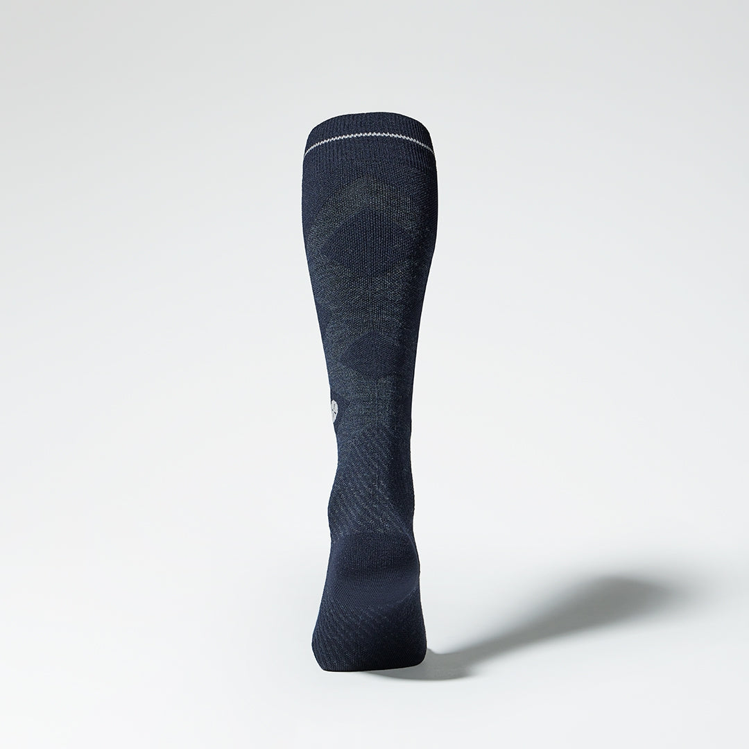 Merino Skiing Socks Women 3-Pack | Navy / White