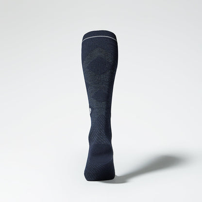 Merino Skiing Socks Women 3-Pack | Navy / White