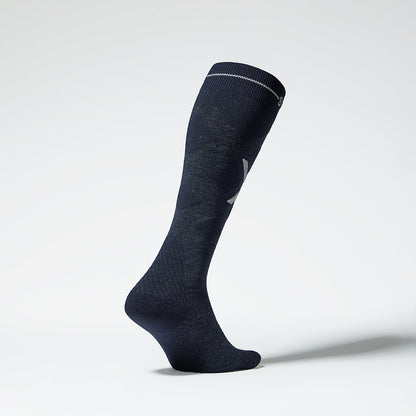 Merino Skiing Socks Women 3-Pack | Navy / White