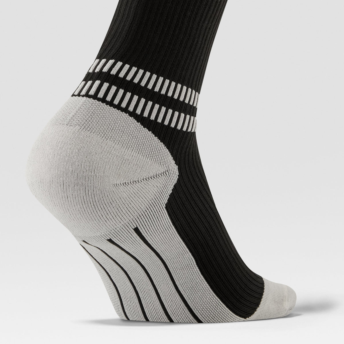 Sports Ankle Socks Men | Black / Light Grey