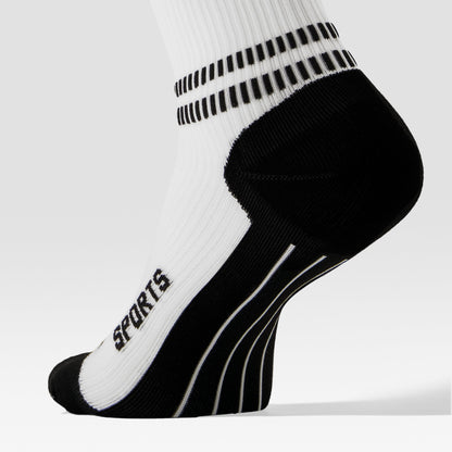 Sports Ankle Socks Women | White / Black