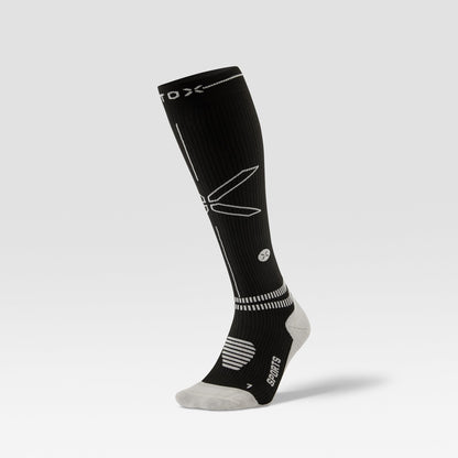 Sports Socks Men | Black / Light Grey