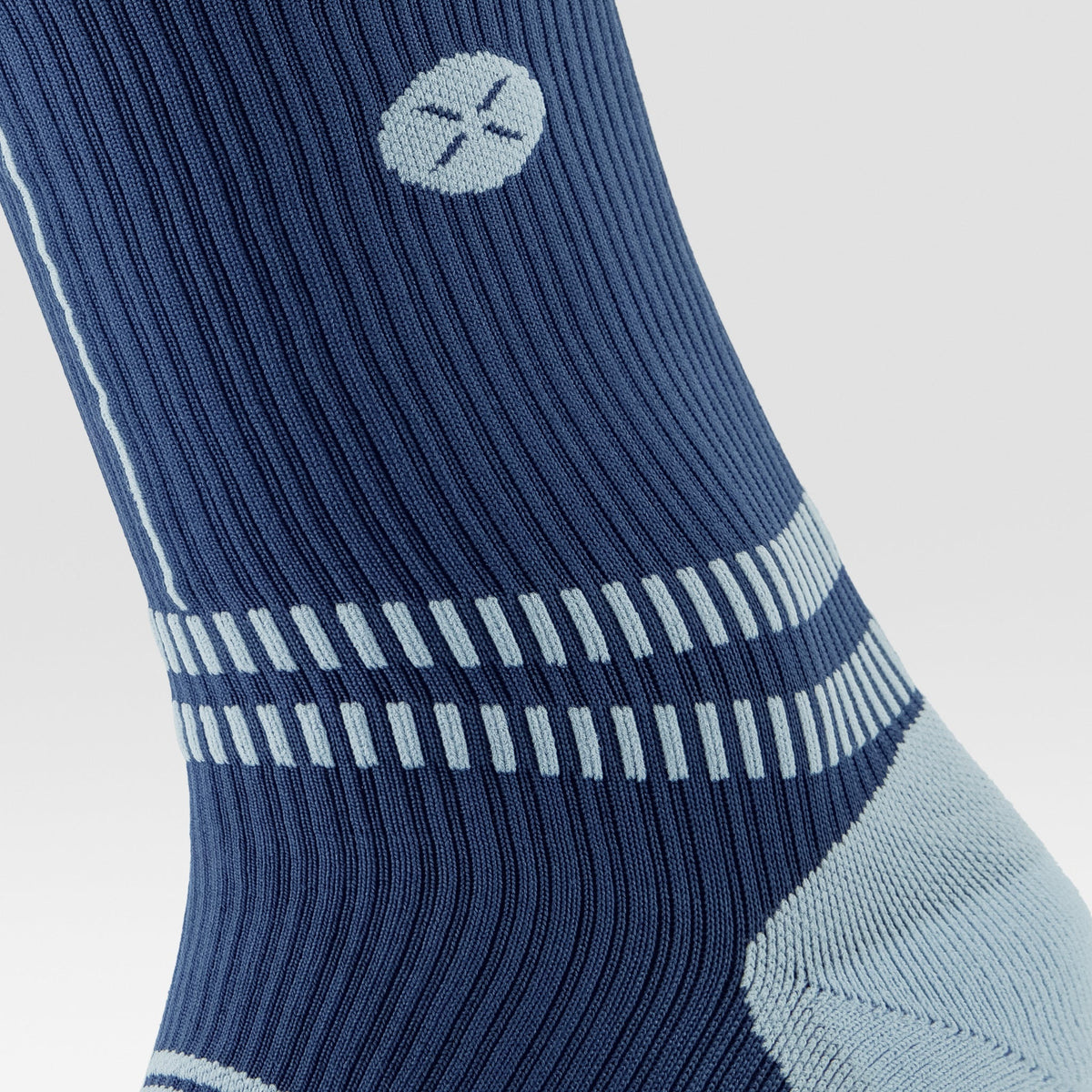 Sports Socks Women | Dark Blue / Light Blue