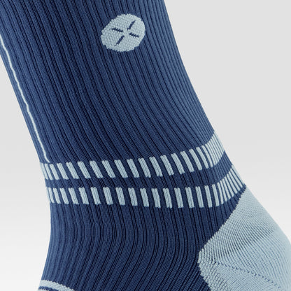 Sports Socks Women | Dark Blue / Light Blue