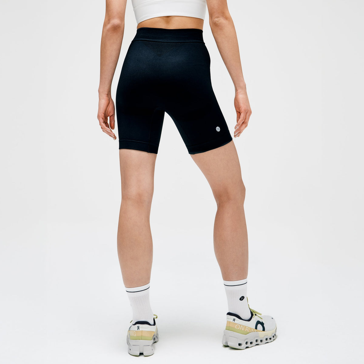 Sports Tights Women Short | Black / White