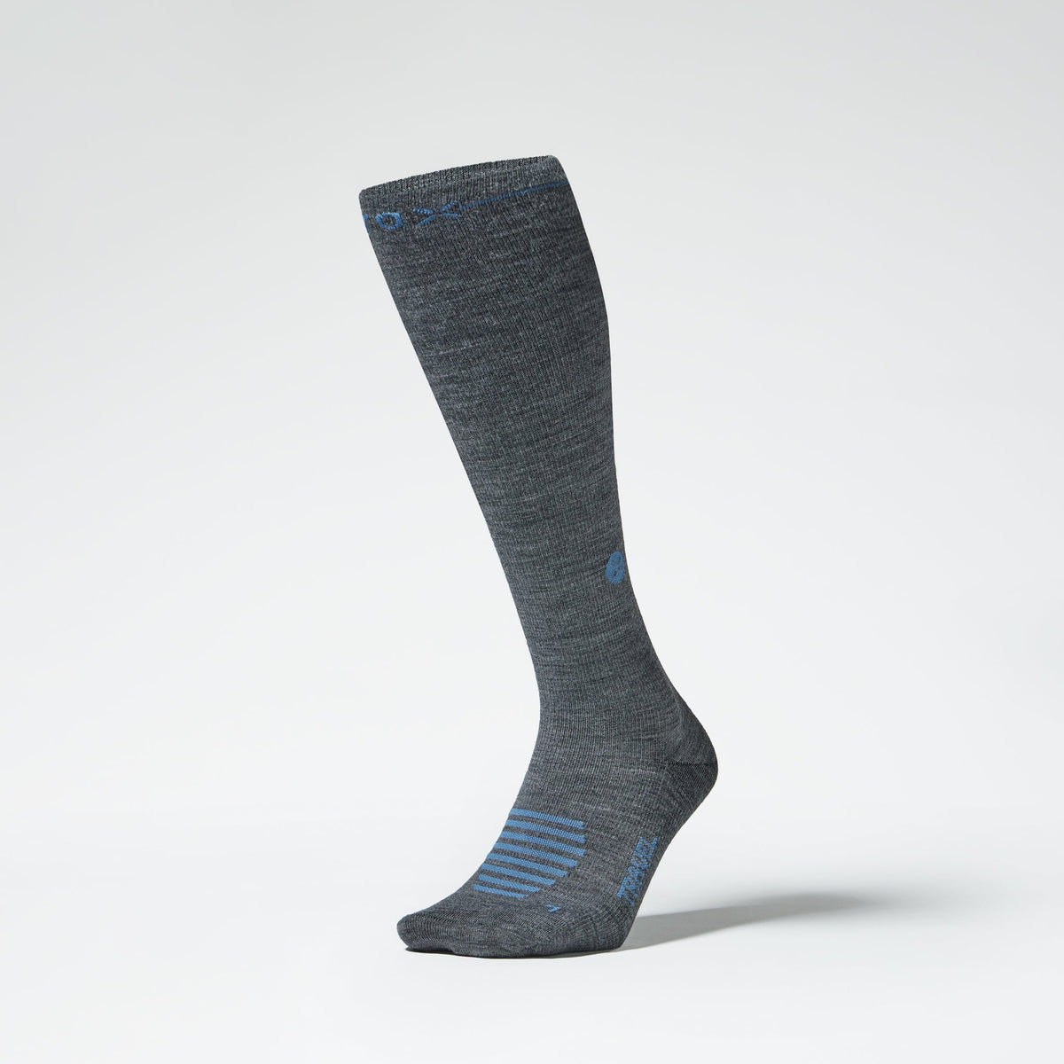 Merino Travel Socks Men | Grey / Blue