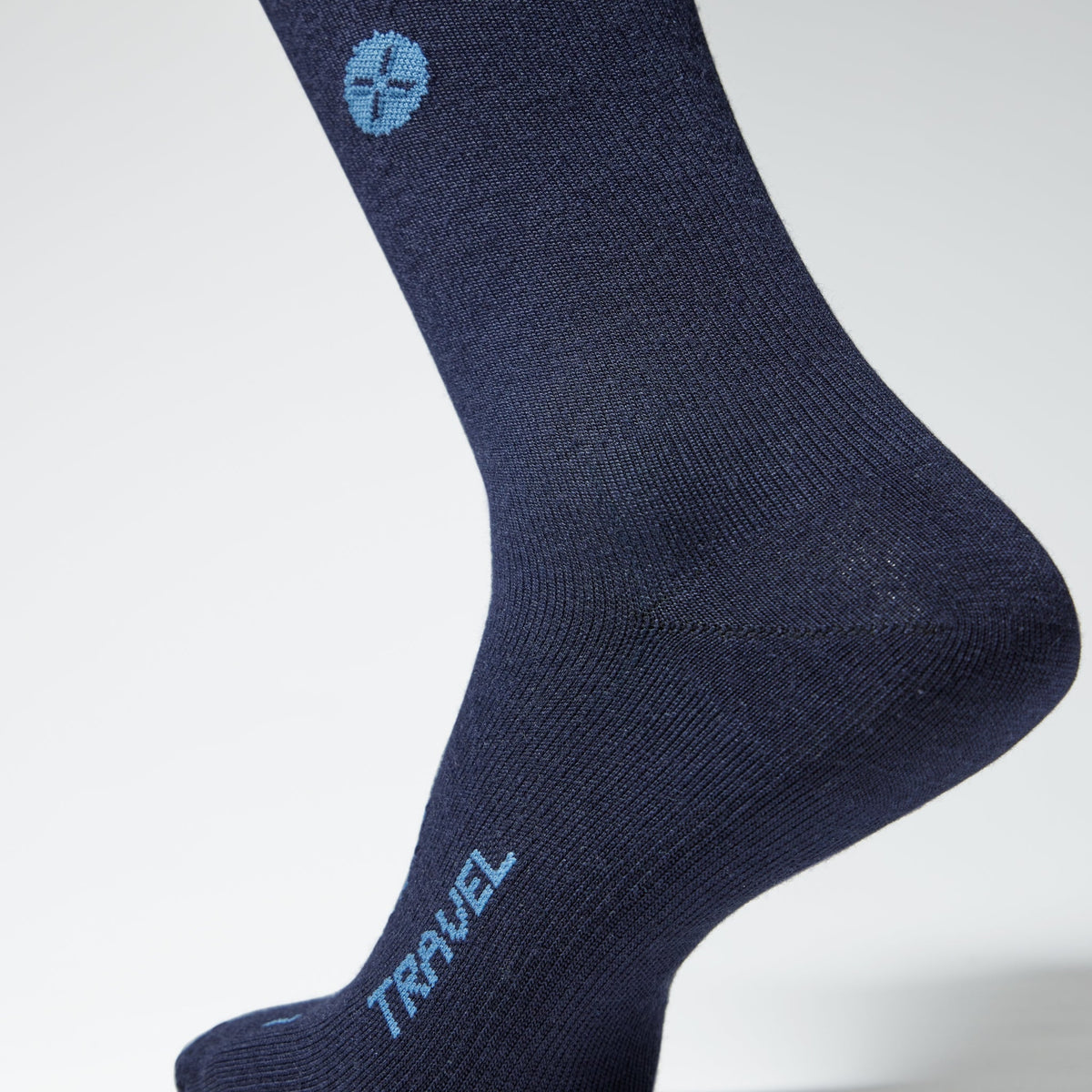 Merino Travel Socks Women | Blue / Blue