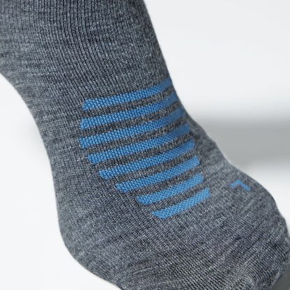 Merino Travel Socks Women | Grey / Blue