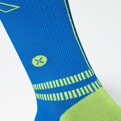 Ultralight Running Socks Men | Blue / Yellow