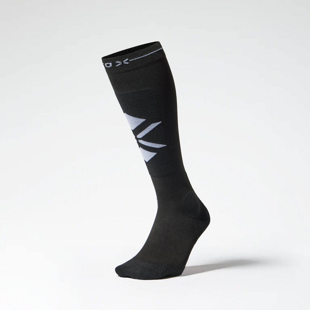 Ultralight Skiing Socks Women 2-Pack | Black / White