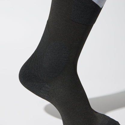 Ultralight Skiing Socks Women 2-Pack | Black / White