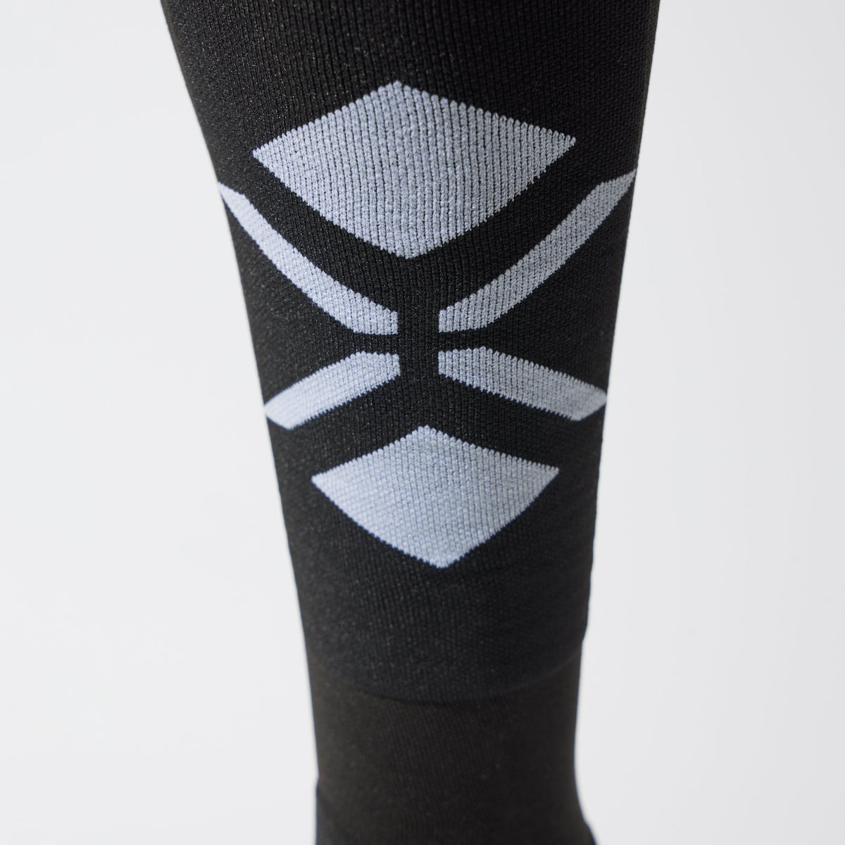 Ultralight Skiing Socks Women 2-Pack | Black / White