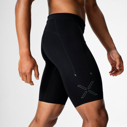 Running Shorts Men | Black / Light Grey