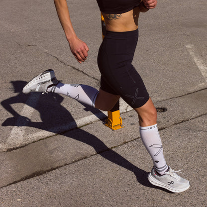 Running Shorts Women | Black / Light Grey
