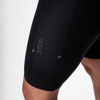 Running Shorts Women | Black / Light Grey
