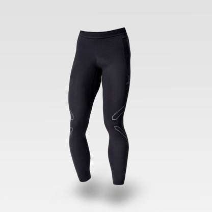Running Tights Men | Black / Light Grey