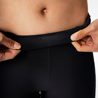 Running Tights Women | Black / Light Grey