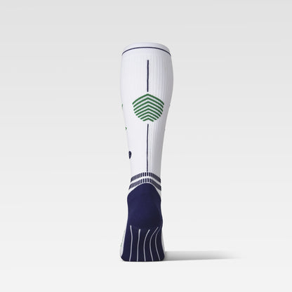 Sports Socks Men | White / Navy / Green