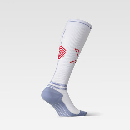 Sports Socks Women | White / Blue / Red